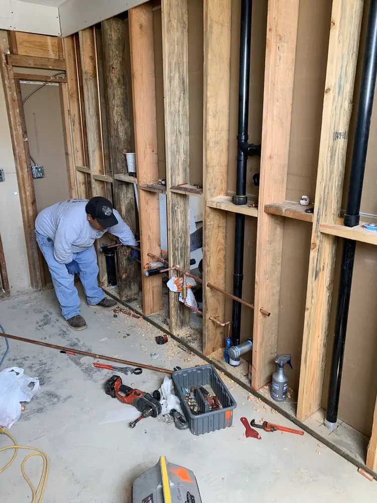 Commercial rough-in plumbing for Gas Line Repair in Hosford-Abernethy